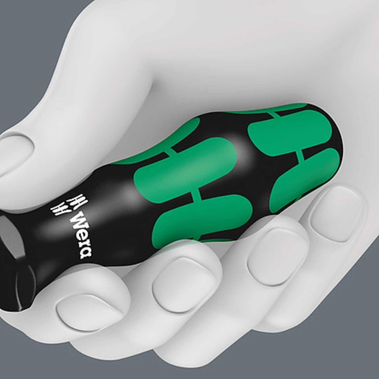 Wera 05051028001 7-delig Kraftform Kompakt 27 XL Universal 1 Handbithouder met vast kling - 1/4