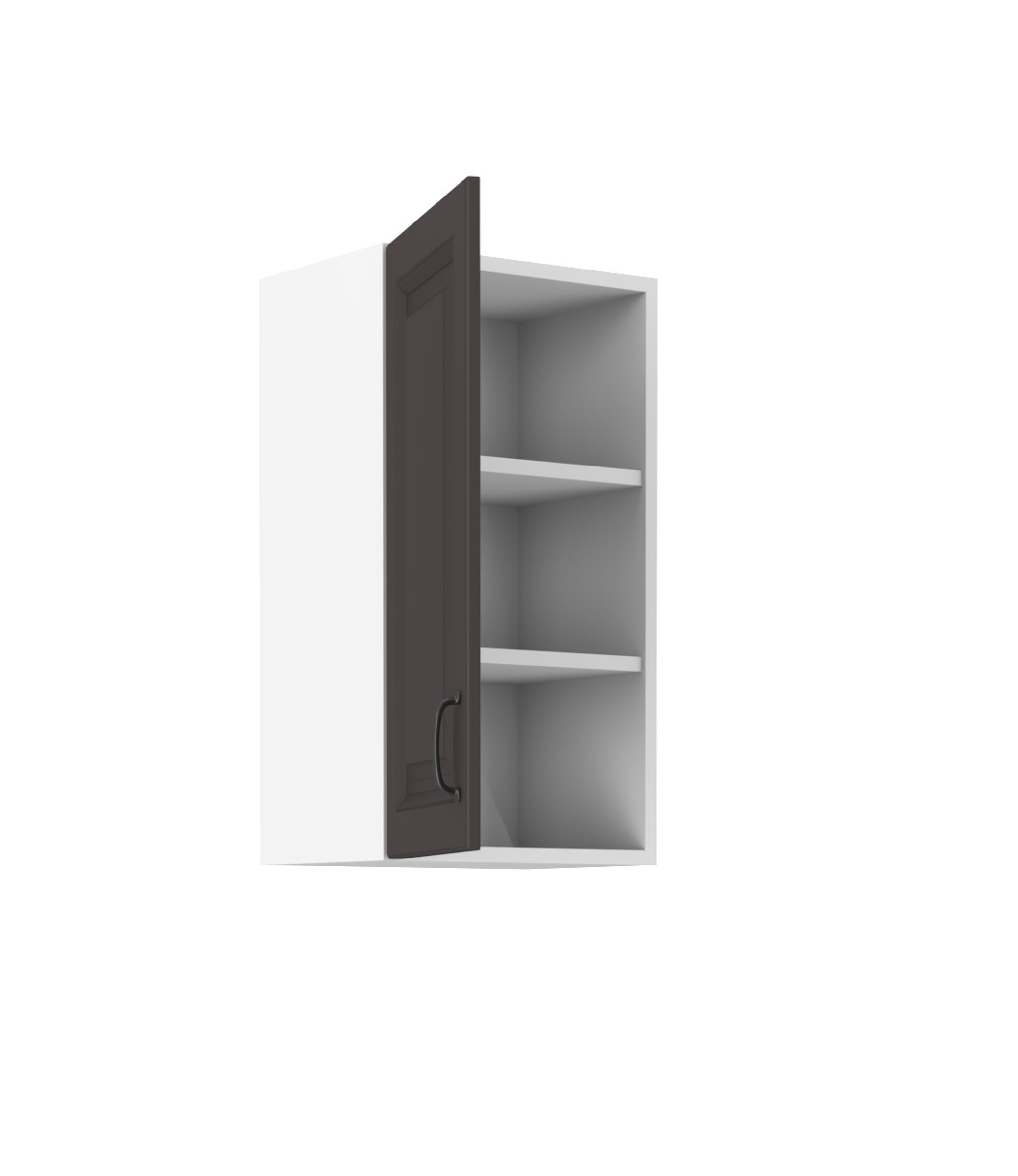 Hängeschrank 40 cm Stilo Grau Küchenzeile Küchenblock Küche Landhaus Einbauküche