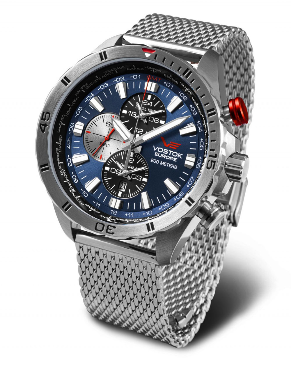 Vostok Europe Herrenarmbanduhr YM26-320A652B - 47 mm