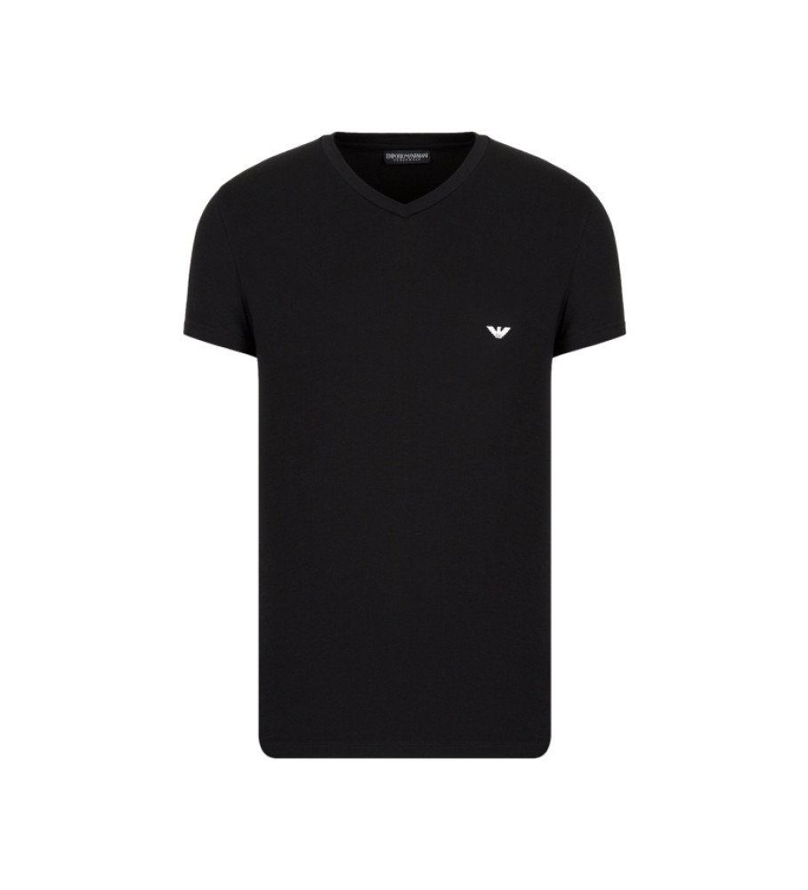 Camiseta Emporio Armani de manga curta preta