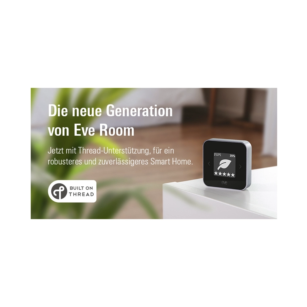 eve Room Luftanalyse und Temperatursensor