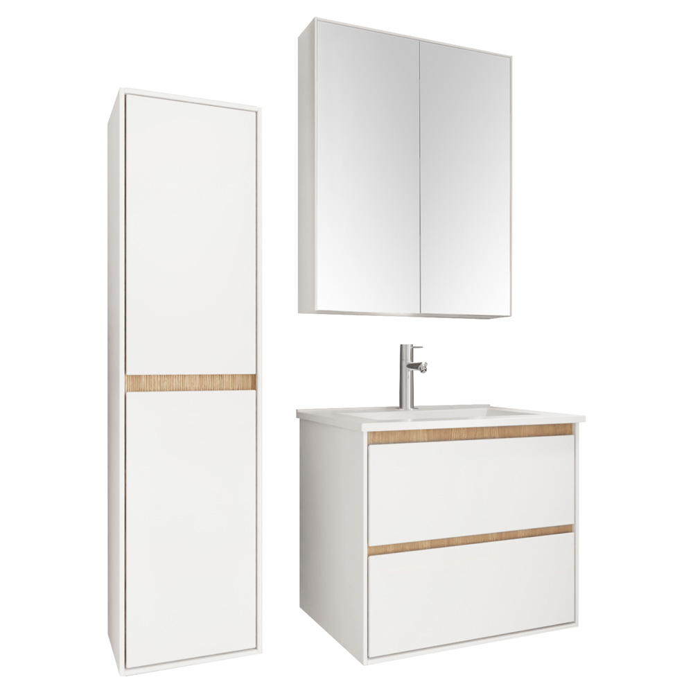 Differnz Providence badmeubelset 60cm wit