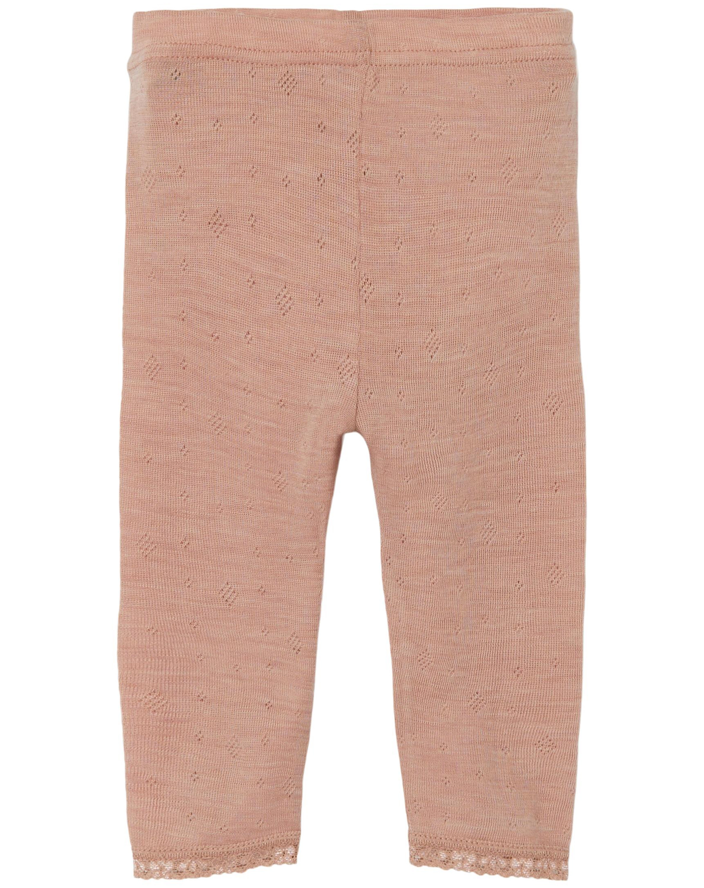 Woll-Leggings NBFWANG in roebuck