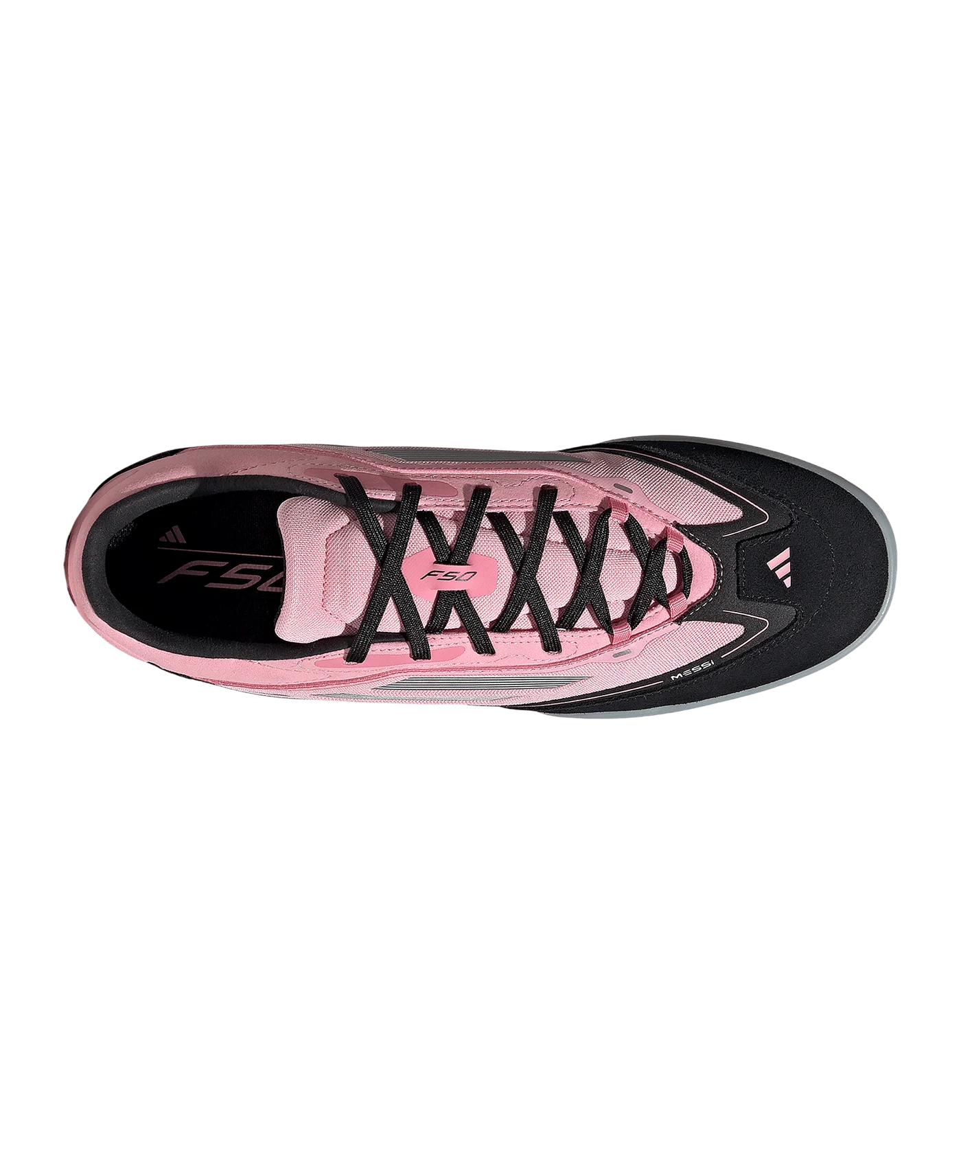 adidas F50 Freestyle 24 IN Messi Miami Pink Silber