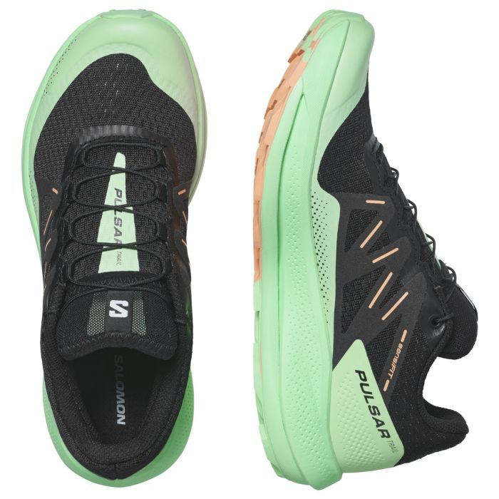 Salomon Dame Trailsko Pulsar Trail Sort