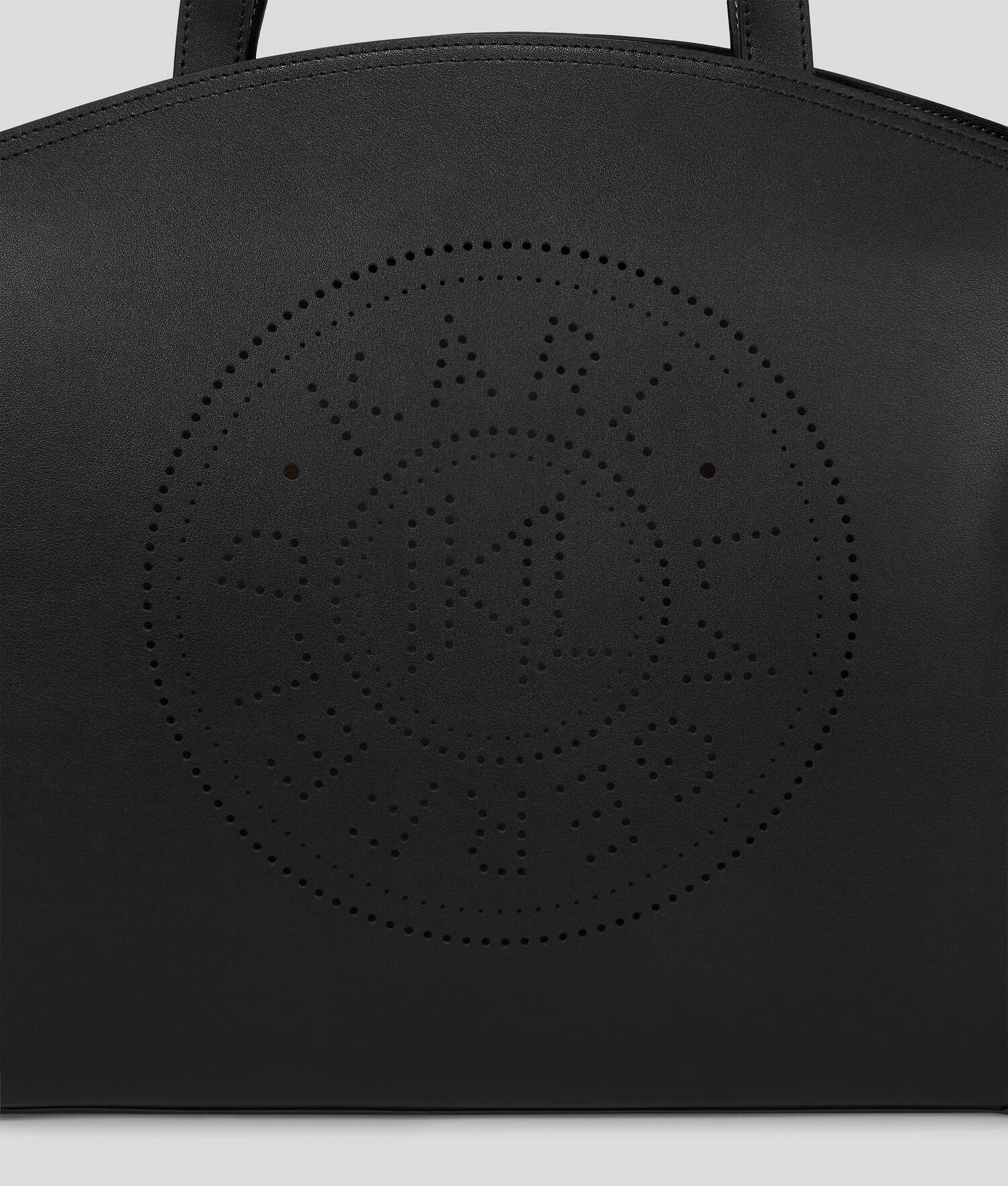 SAC CABAS PERFORÉ K/CIRCLE AVEC POCHETTE - Noir