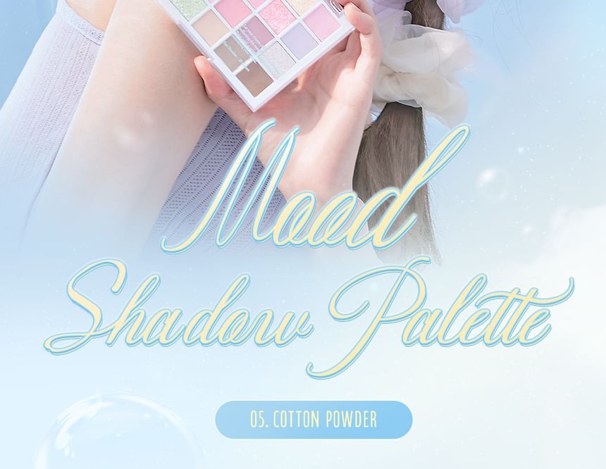 dasique - Mood Shadow Palette Cotton Powder Special Set