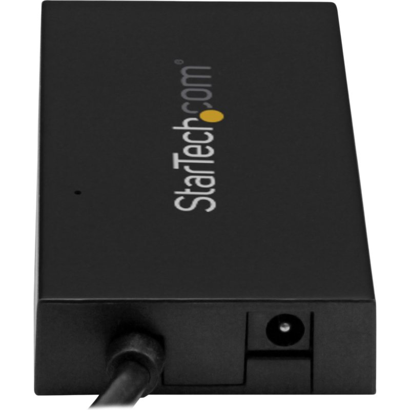 StarTech.com Hub USB 3.0 à 4 ports - 5Gbps - USB-A vers 3x USB-A 1x USB-C - Adaptateur d'alimentation inclus