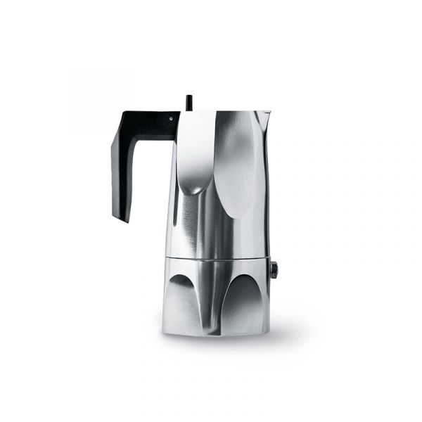 Alessi Cafeteira para Café Expresso 150ml - Ossidiana Inox - ALESMT18/3