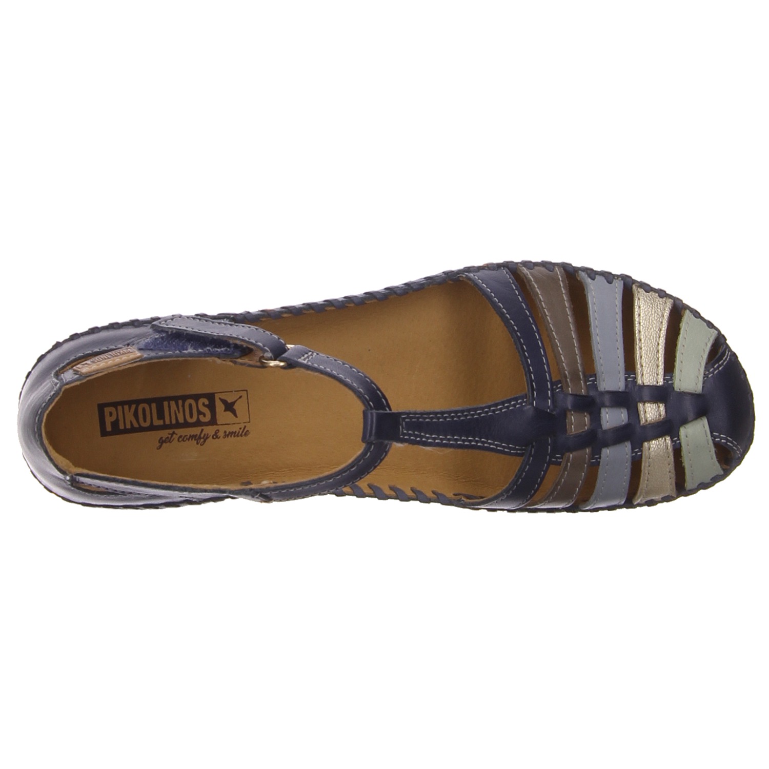 Pikolino's Spangenschuh blau blau