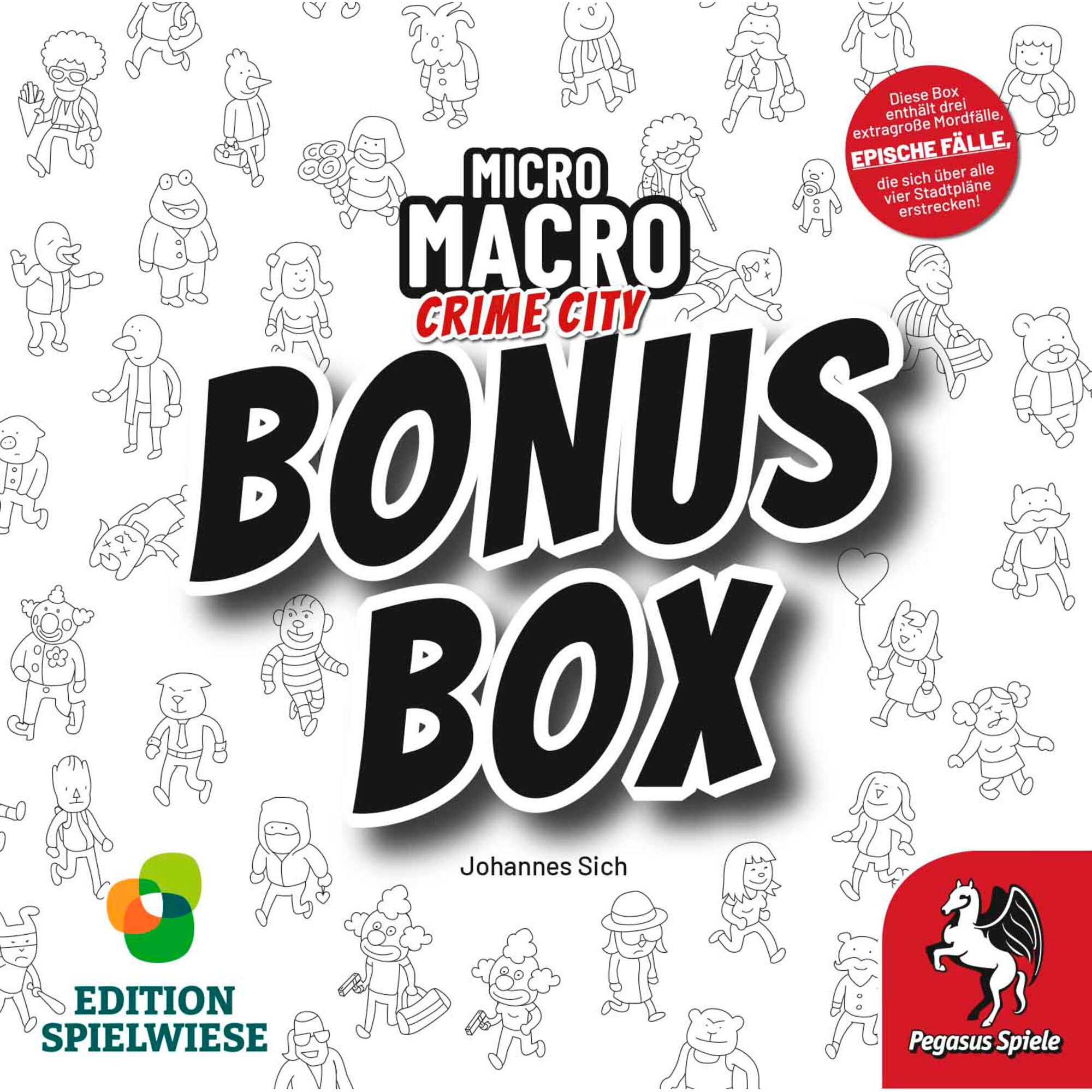 Pegasus Brettspiel MicroMacro: Crime City - Bonus Box