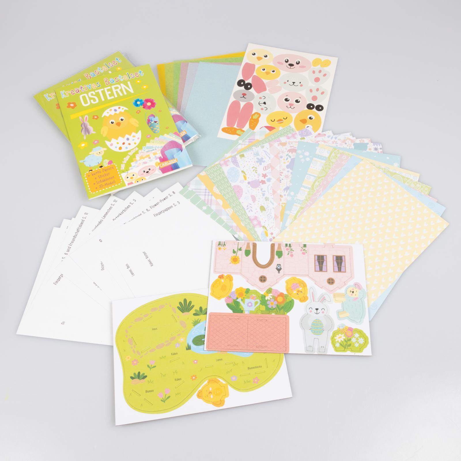 Bastelset für Kinder: Kreatives Bastelset: Ostern