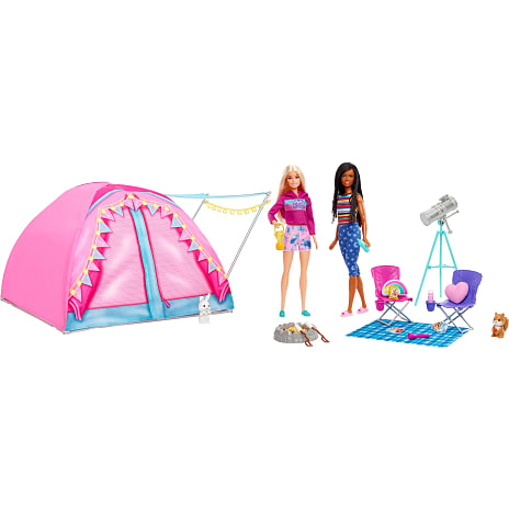 Barbie camping legesæt