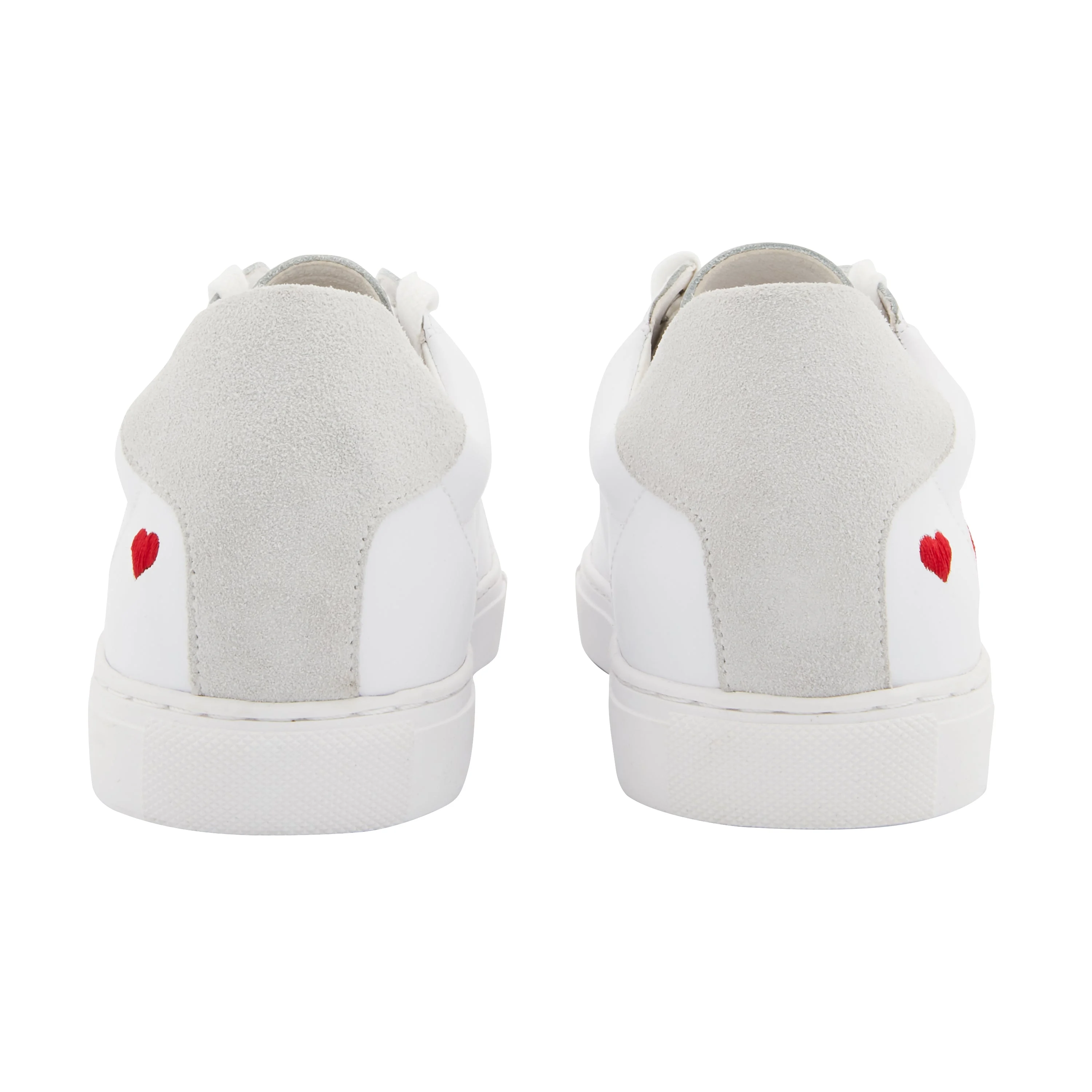 SIMONE AMOUR - Sneakers en cuir | Blanc