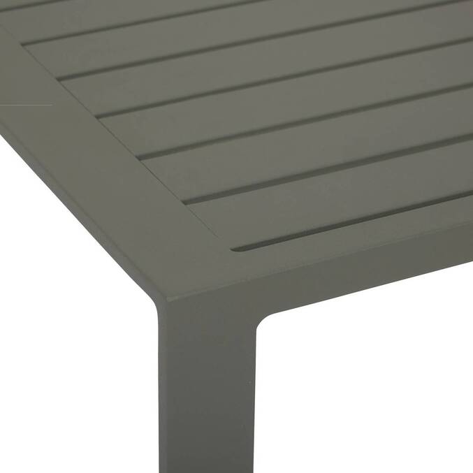 Table d'appoint de jardin carrée EVASION Vert laurier