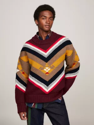 Suéter Tommy x Pendleton Valley Stripe Relaxed