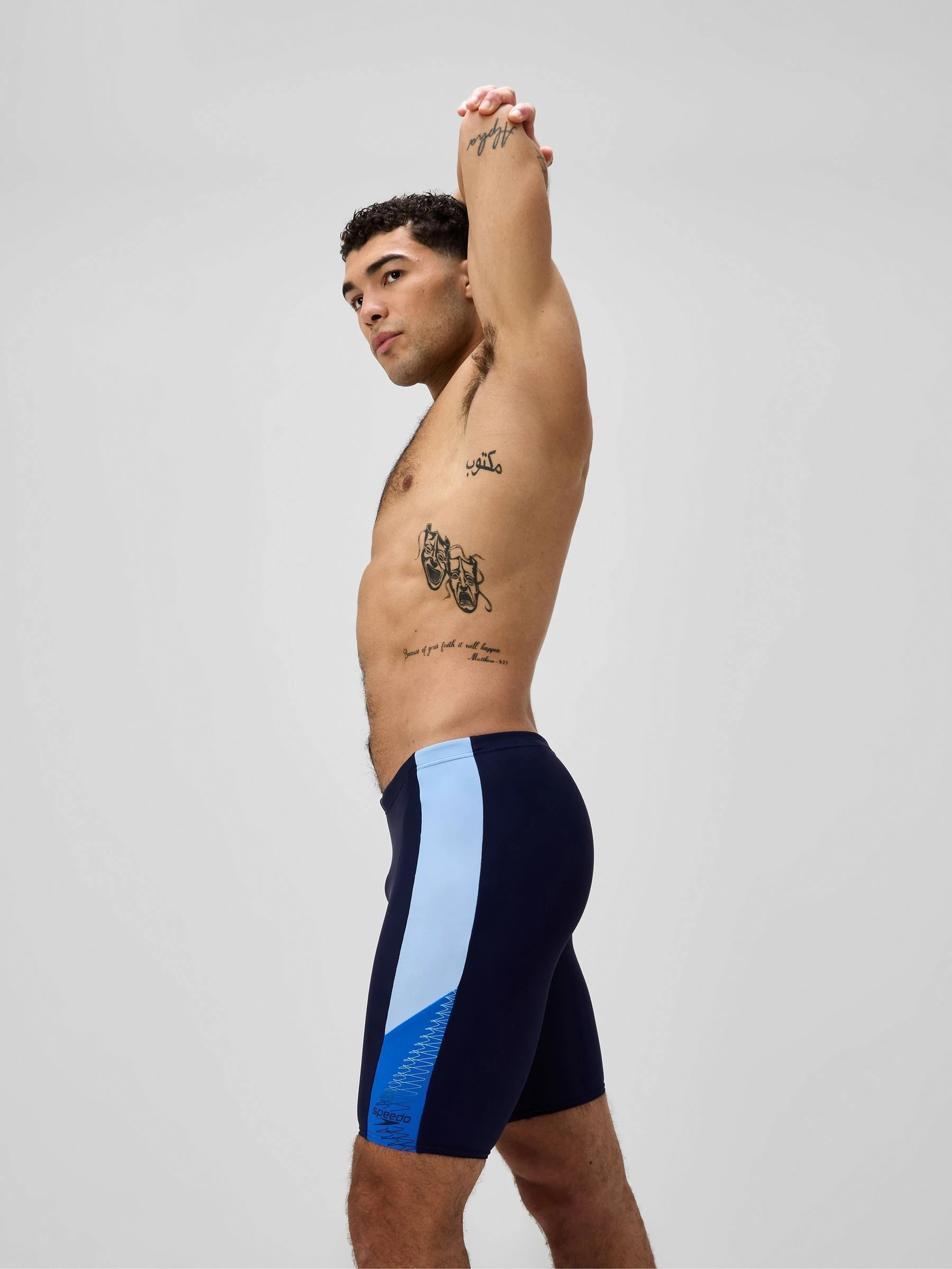 Speedo Mens Dive Jammer Swimsuit