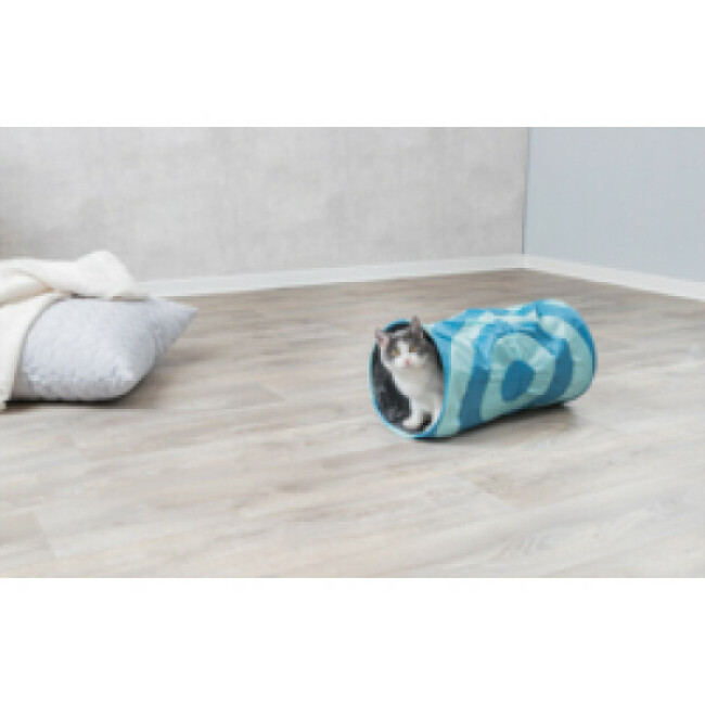 Tunnel de jeu bicolore Trixie 50 cm pour chat