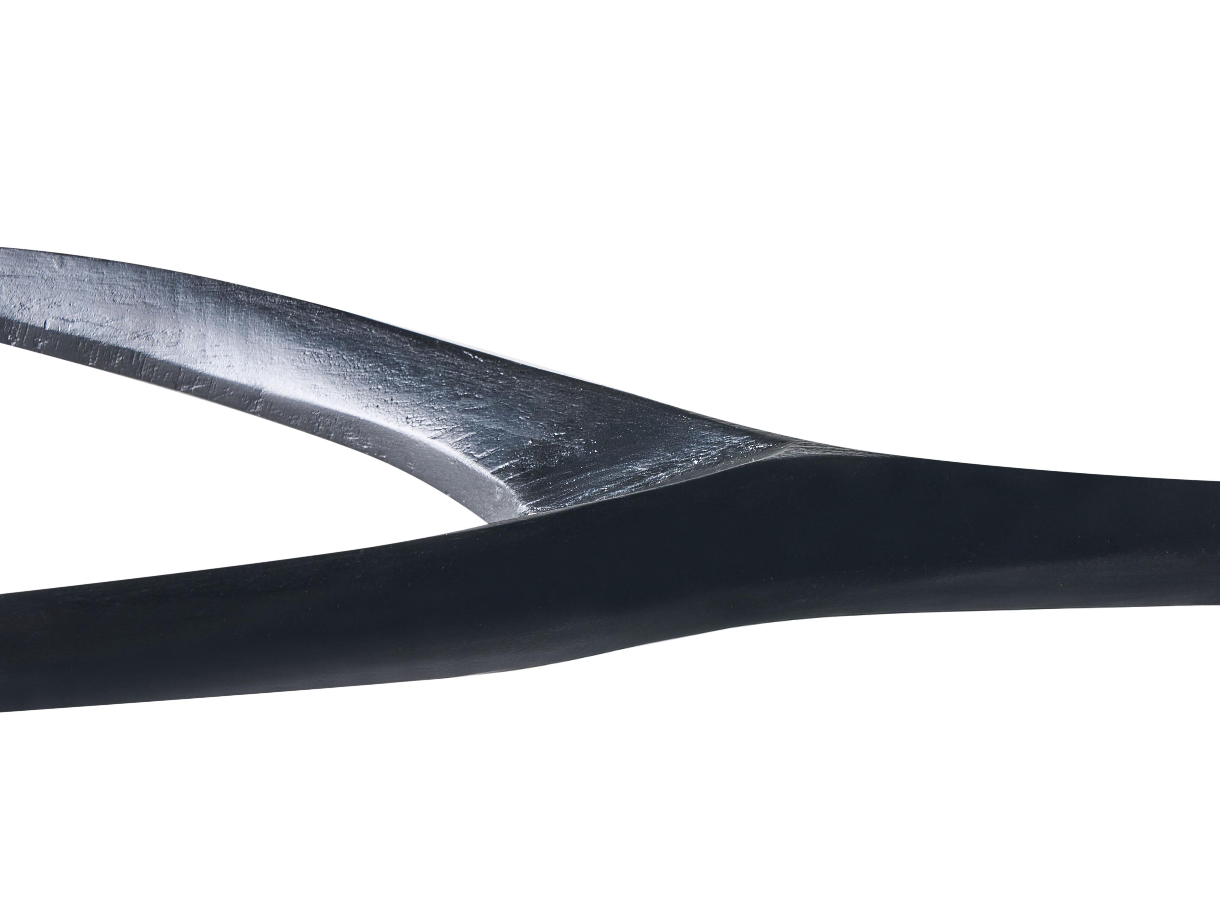 Set van 3 hangende decoraties Eland gewei AUCHI Mangohout 52/30/25 cm Meerkleurig