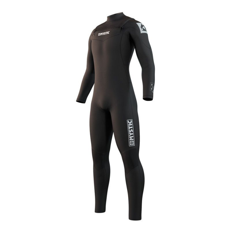 Combinaison Mystic Star Frontzip 4/3mm Noir