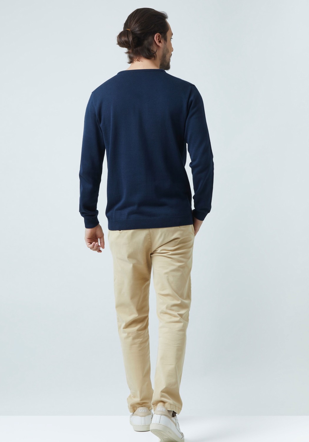 WE ARE ZRCL Herren-Strickpullover Viktor Swiss Edition Blue