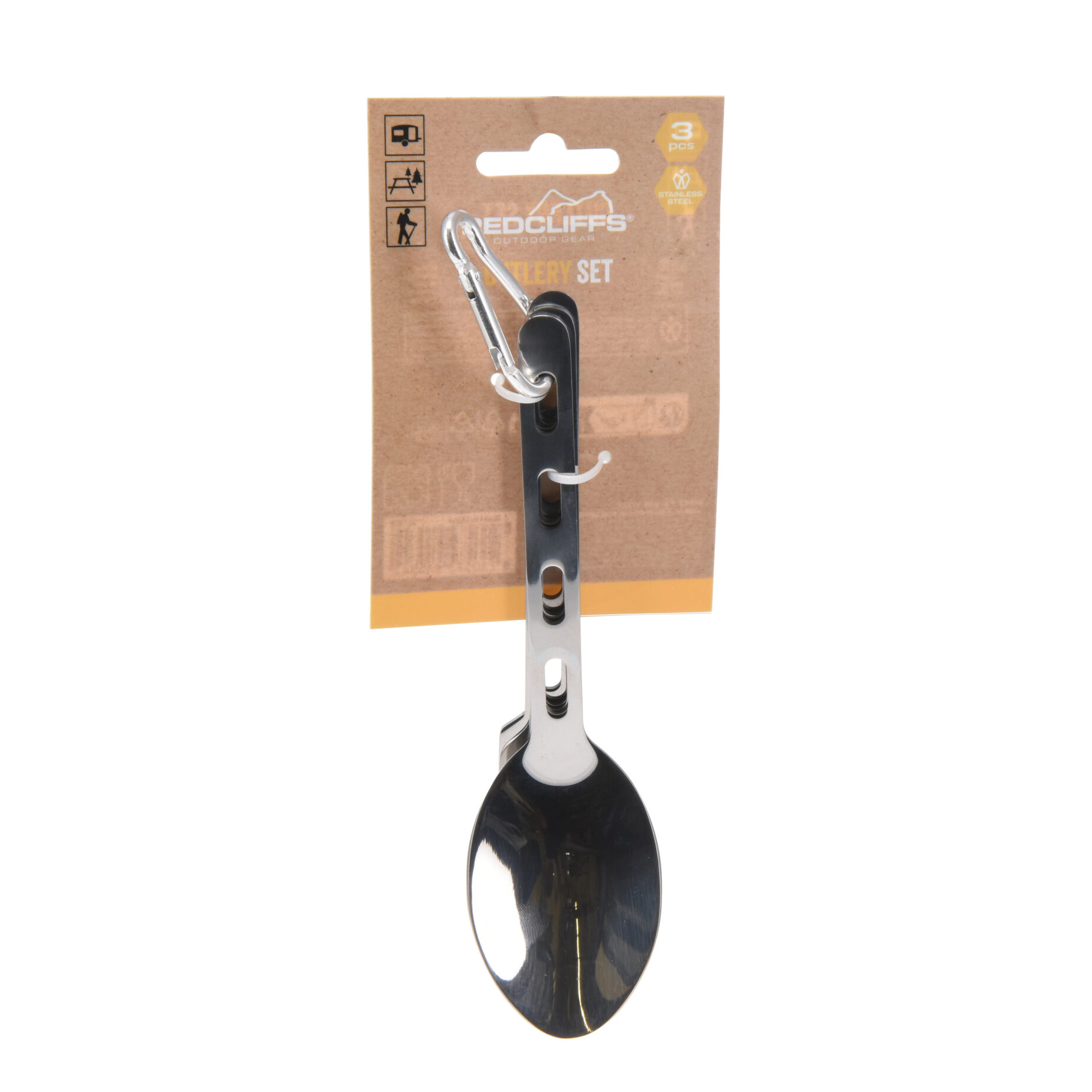 Besteck Set Outdoor 3-teilig