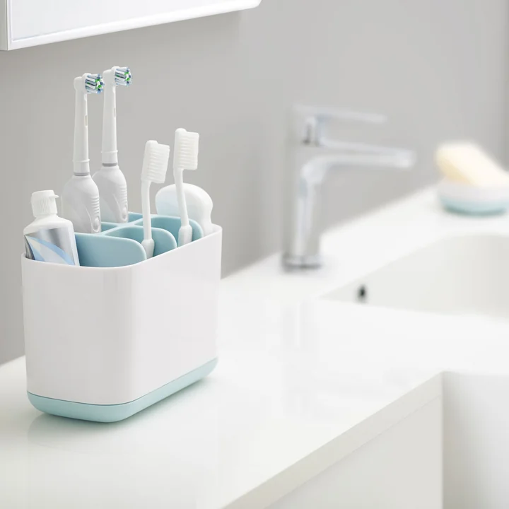Joseph Joseph - Easy-Store Zahnbürstenhalter, gross / grau