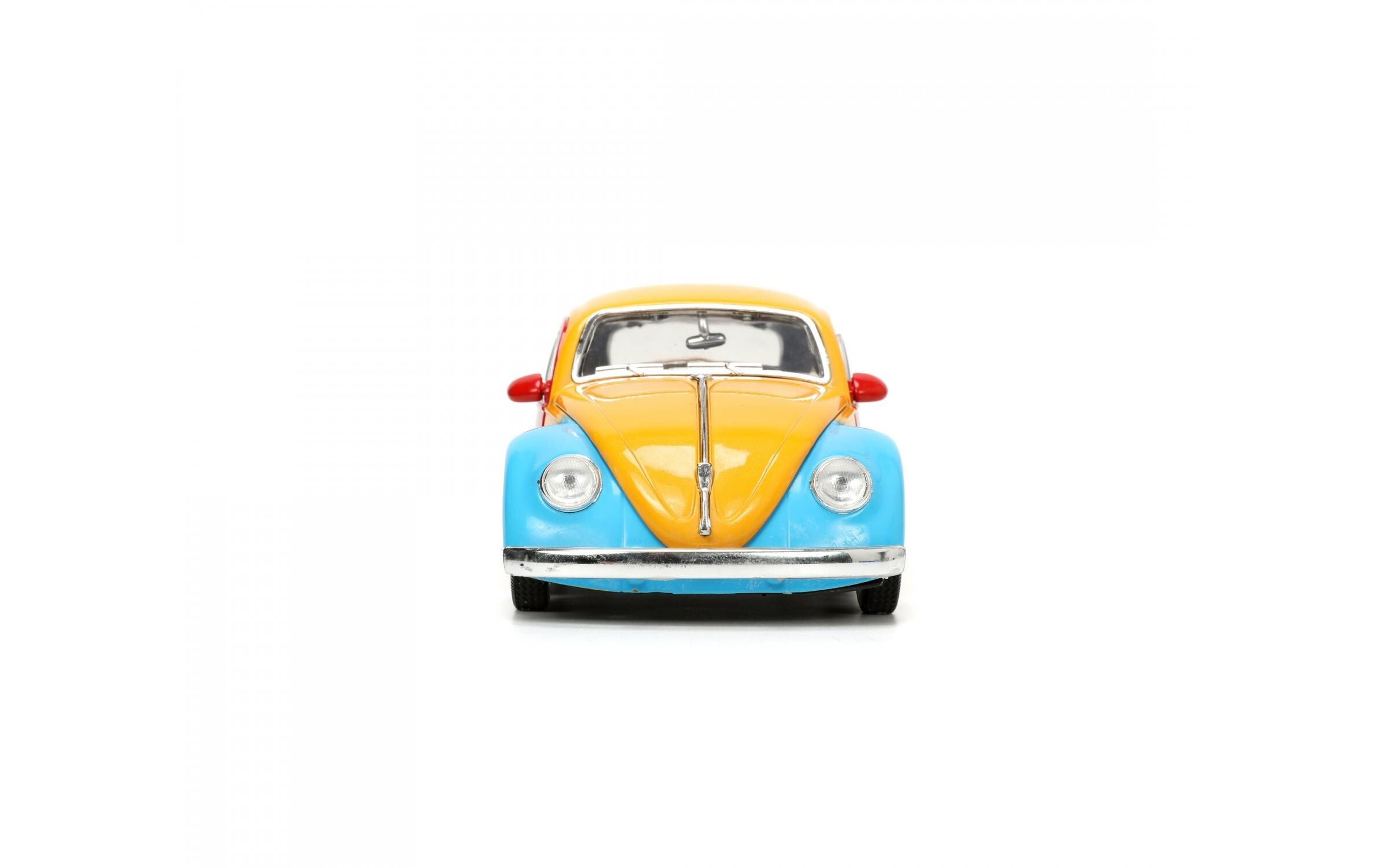 VW Beetle Sesame Street 1:241959 Volkswagen Käfer Modell im Sesamstrasse Design