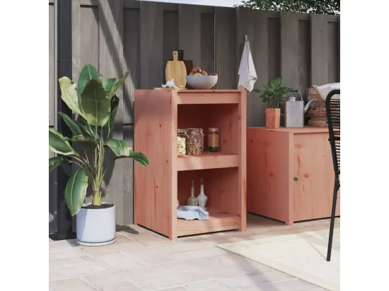 Armoire de cuisine d'extérieur 55x55x92 cm bois massif douglas