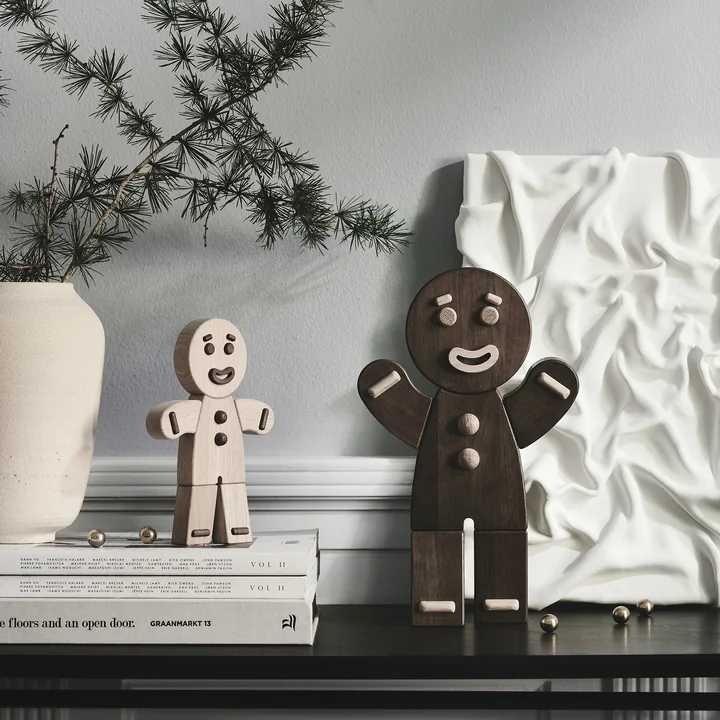 boyhood - Gingerbread Man Holzfigur, small, Eiche natur