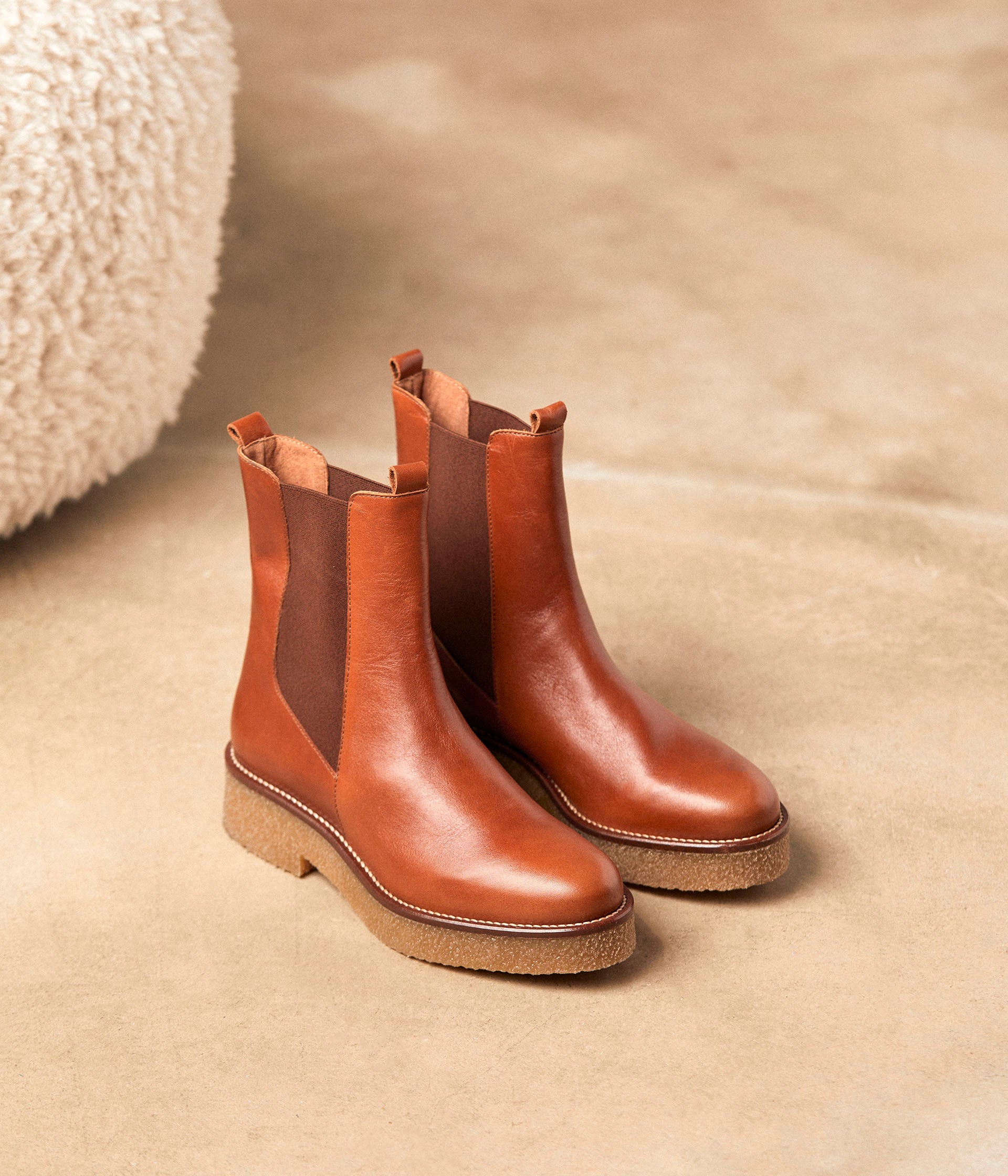 Chelsea boots cognac Acacia