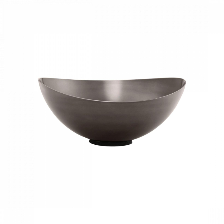 Blomus Ondea schaal 23,5x24,5 Burned Metal