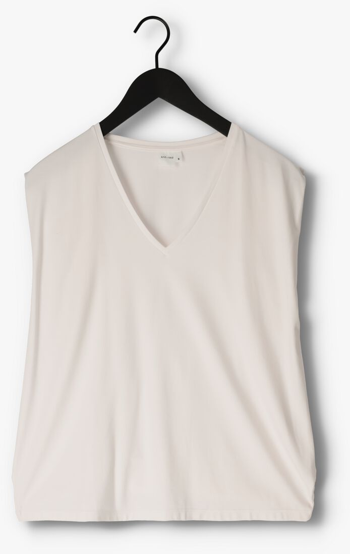 KNIT-TED ecru knit-ted t-shirt jasmina