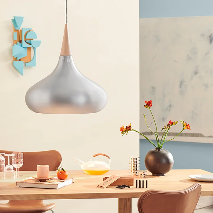 Fritz Hansen - Orient Pendelleuchte P2 Ø 34 cm, Aluminium