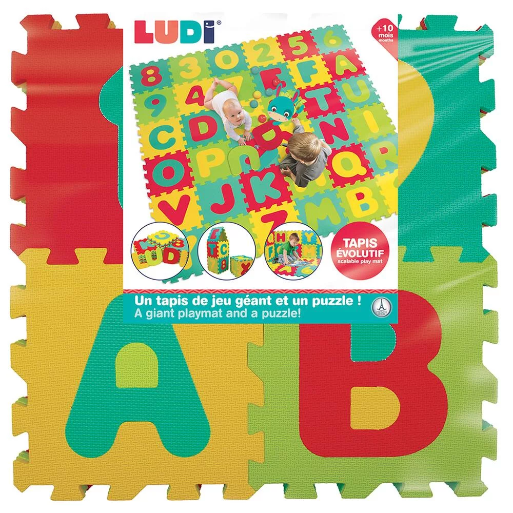 BASIC 36 DALLES LETTRES ET CHIFFRES