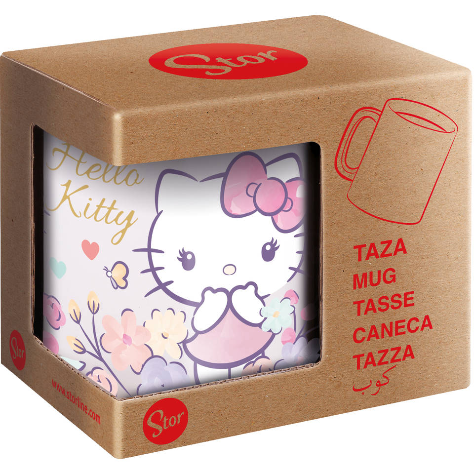 Hello Kitty mok adeauset