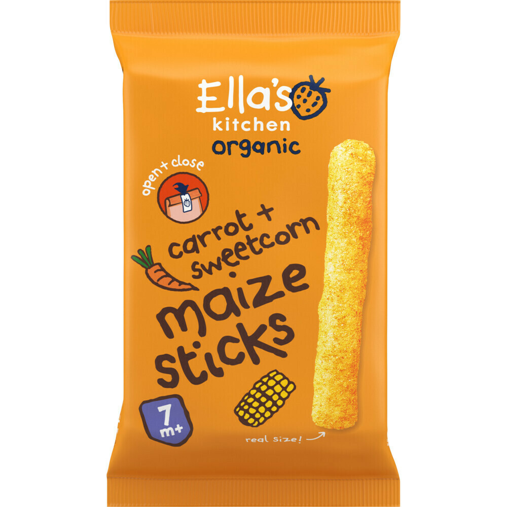 Ella's Kitchen Maize Sticks 10 stuks Pakket