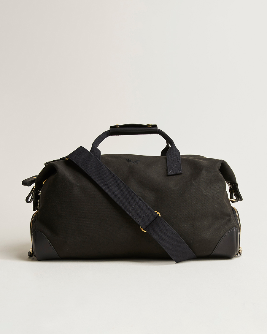 Bennett Winch Canvas Weekender Black