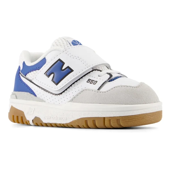 New Balance Baskets Lacets et Scratchs 550 | Bleu