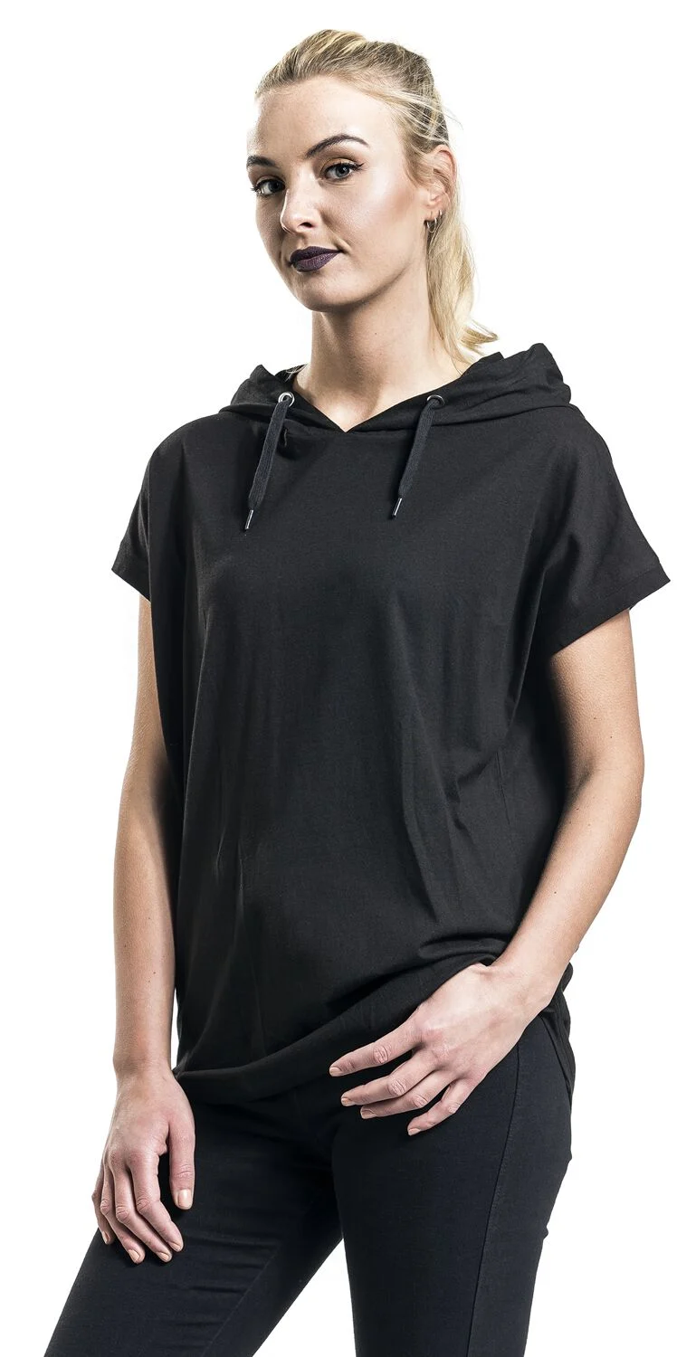 T-shirt En Jersey À Capuche Femme | Urban Classics T-Shirt Manches courtes