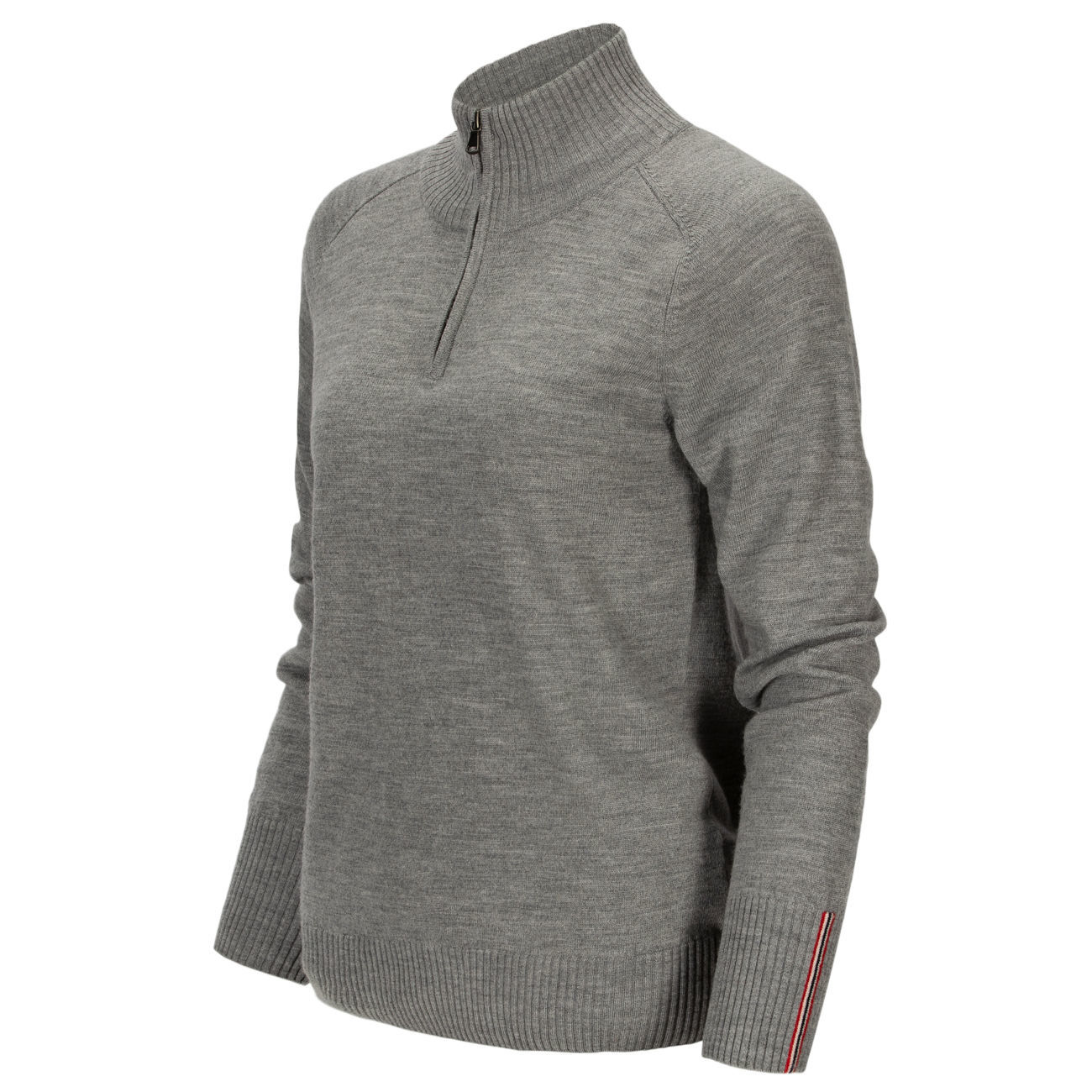 Amundsen Peak Half Zip Womens Light Grey
