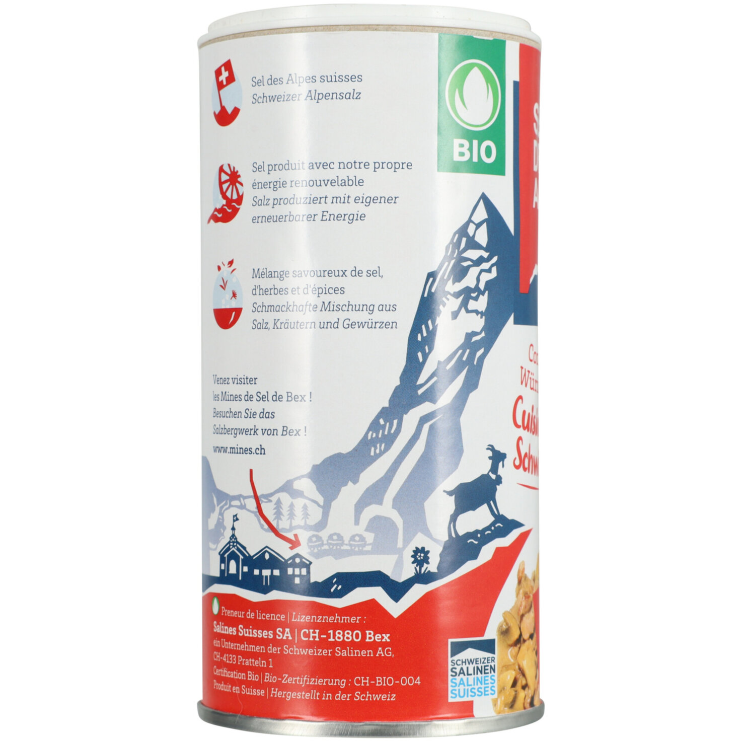 Sel des Alpes Bio Würzmischung für Chuchi