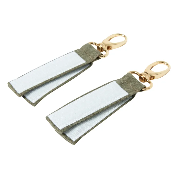Adorna Attaches poussette pour cabas | Vert kaki
