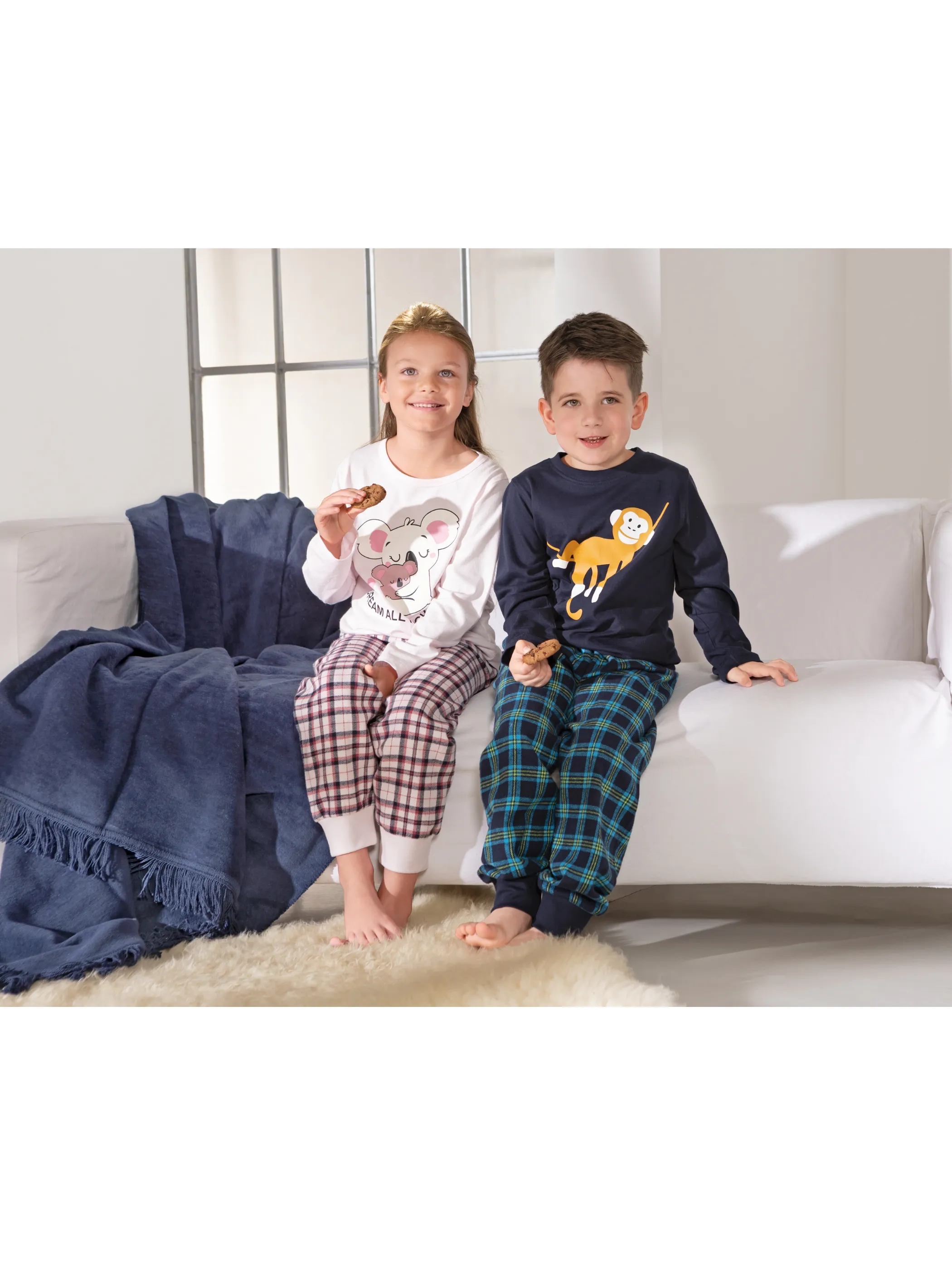 Jungen Pyjama mit langem Arm und Beinen