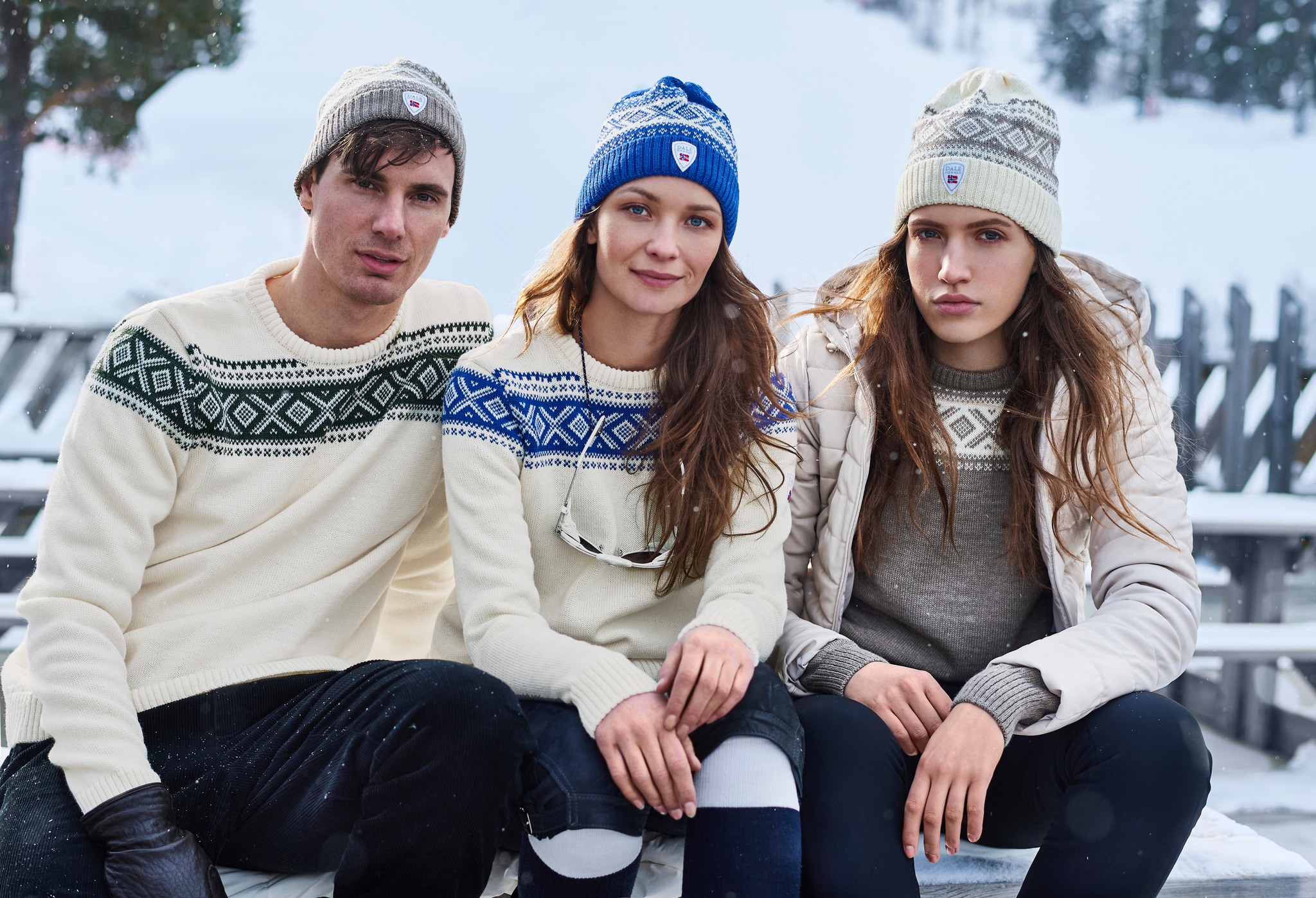 Dale Cortina Heron Crew Neck W's<br>Produsert i Norge med norsk ull!