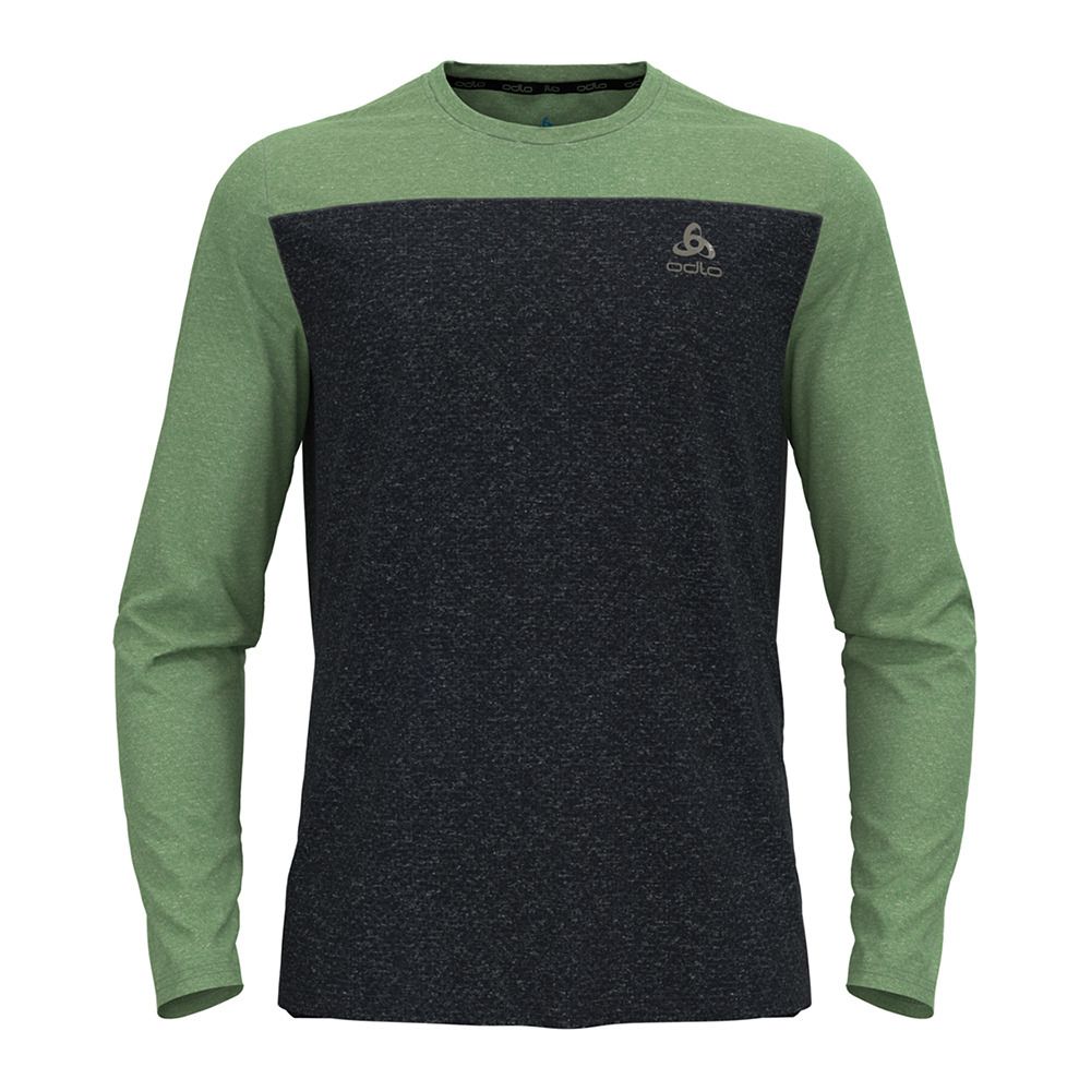 Odlo X-ALP LINENCOOL - Maillot Homme loden frost - black