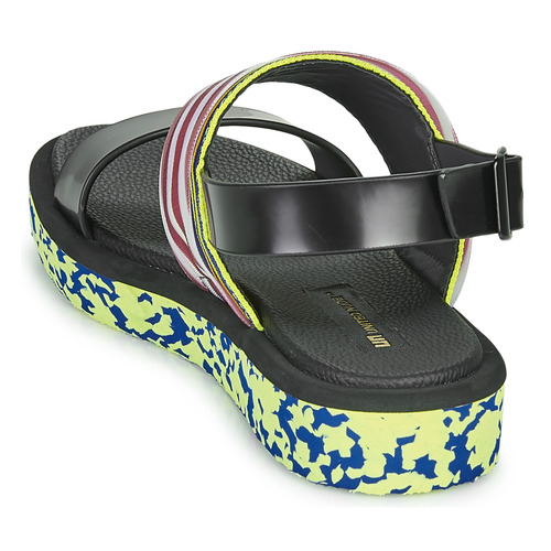 United nude - OP SANDAL LO - Noir / Jaune