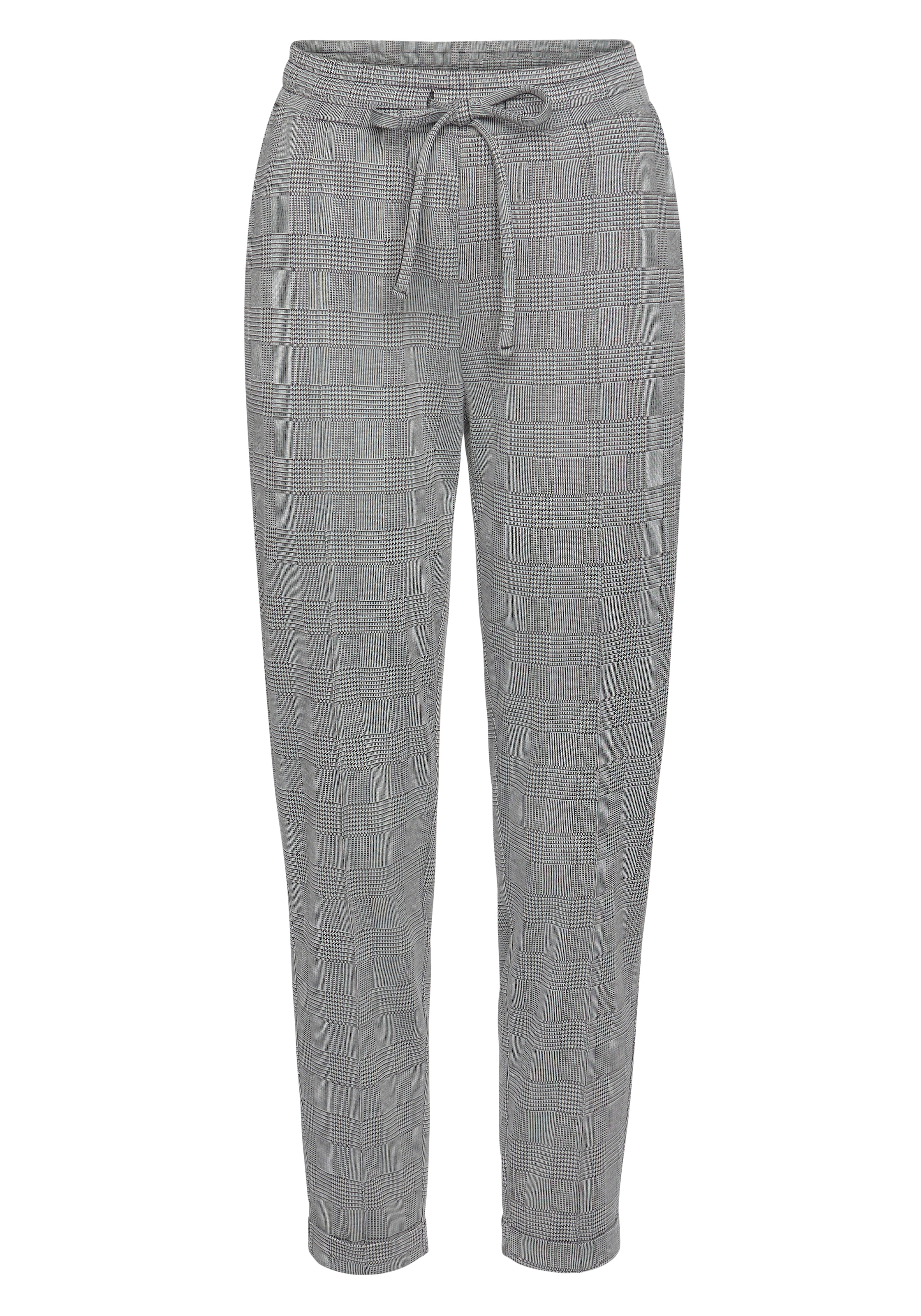 Vivance Jogger Pants  mit Karomuster und seitlichen Taschen, Karohose