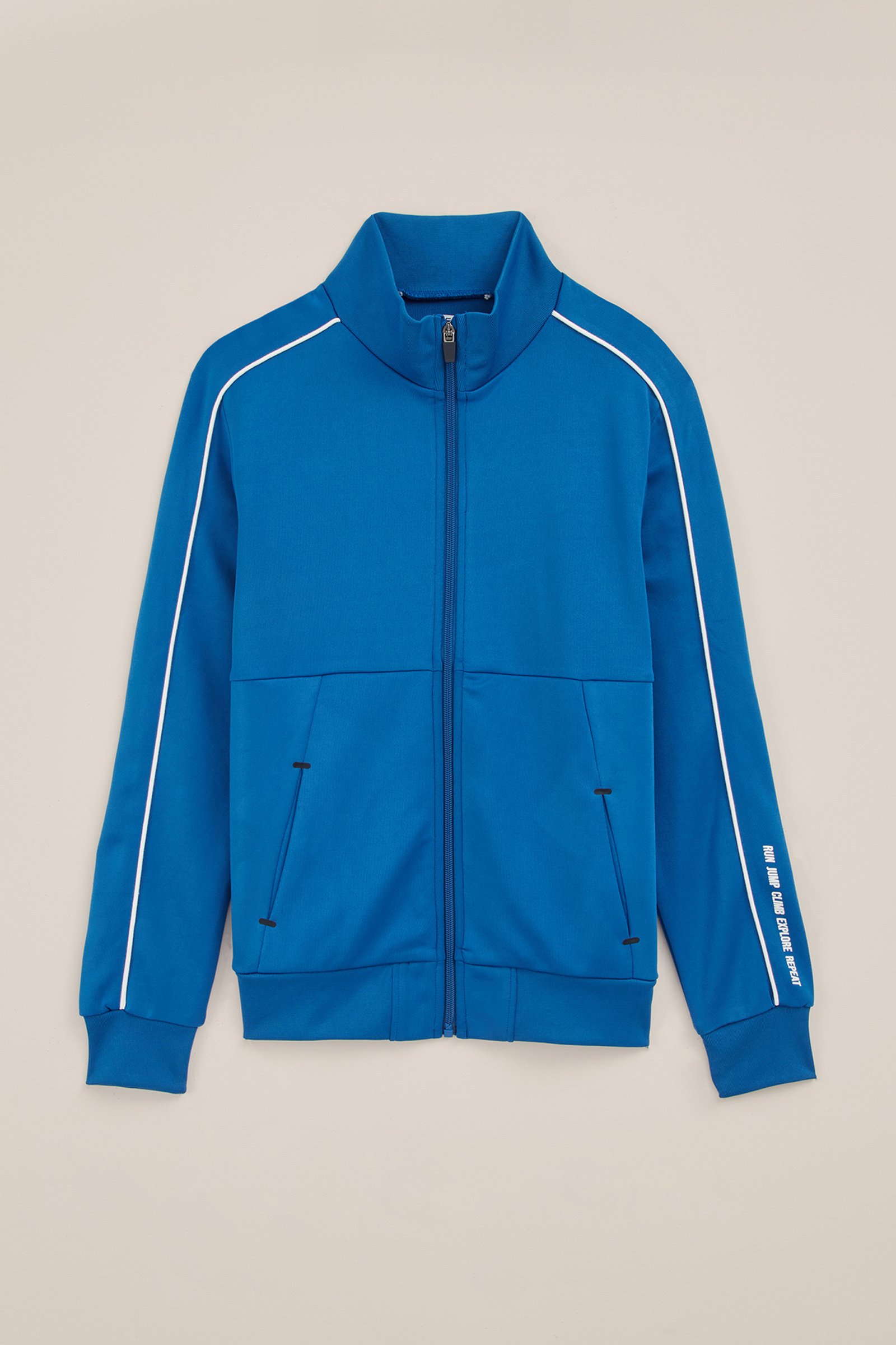 Jongens technical sweatvest WE Fashion Kobaltblauw