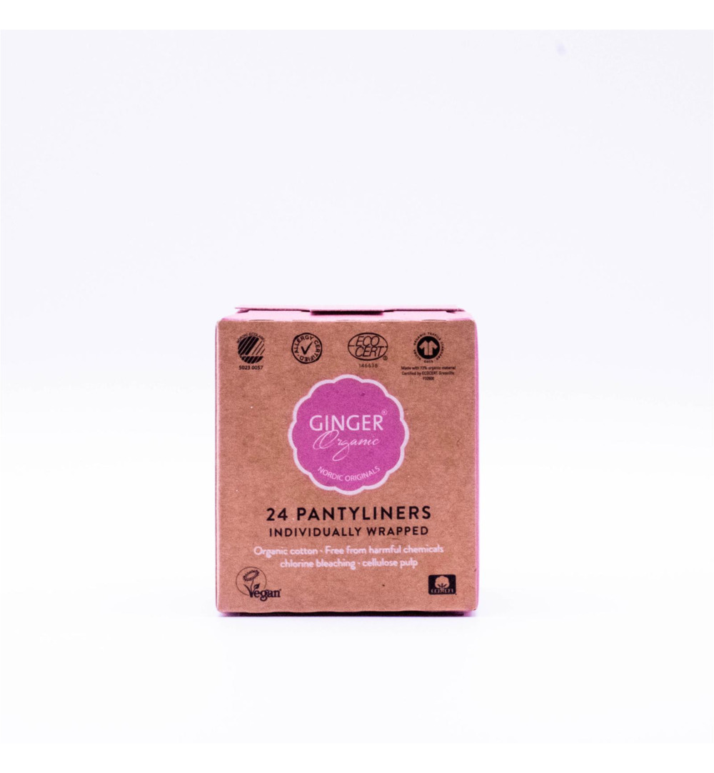 Ginger Organic Inlegkruisje individueel verpakt (24 stuks)